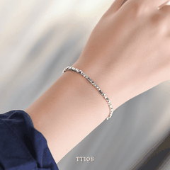 Vòng tay Thép Titan không gỉ dạng khối TT108