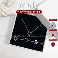 Bộ trang sức SET44 Bạc 1.1cm