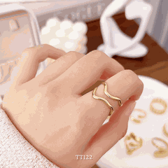 Nhẫn Thép Titan không gỉ TT122