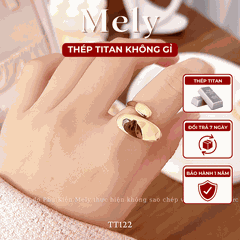 Nhẫn Thép Titan không gỉ TT122
