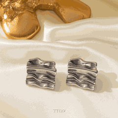 Bông tai Thép Titan không gỉ dạng bảng thép TT129