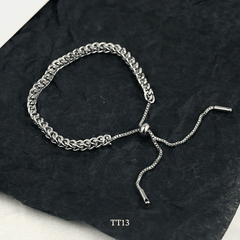 Vòng tay titan mẫu mới không đen gỉ thời trang unisex TT13