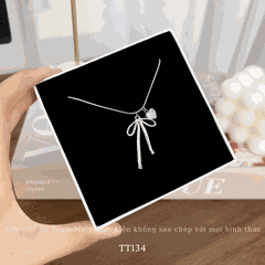 Dây chuyền Thép Titan không đen gỉ hình tim TT134
