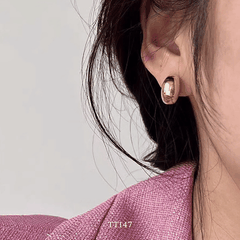 Bông tai Thép Titan không gỉ hình giọt nước TT147