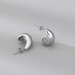 Bông tai Thép Titan không gỉ hình giọt nước TT147