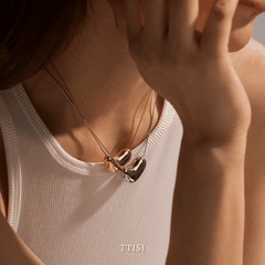 Dây chuyền Thép Titan không gỉ hạt đậu TT151