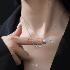 Dây chuyền đính đá cánh thiên thân TT153