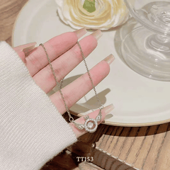 Dây chuyền đính đá cánh thiên thân TT153