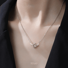 Dây chuyền đính đá cánh thiên thân TT153