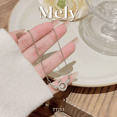 Dây chuyền đính đá cánh thiên thân TT153