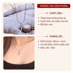 Dây chuyền Thép Titan không gỉ TT154
