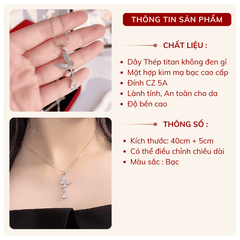 Dây chuyền đính đá hình bướm TT155