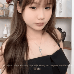 Dây chuyền đính đá hình bướm TT155