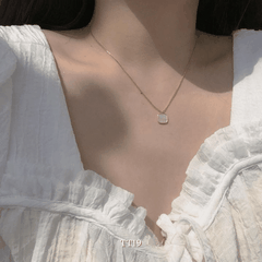Dây chuyền hạt đá trang phong cách đơn giản nữ tính Hàn Quốc TT19