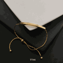 Vòng tay titan không đen gỉ phong cách thời trang unisex cá tính trẻ trung TT46