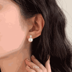 Bông tai ngọc trai nhân tạo TT94