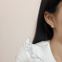 Set bông tai đính đá VV180