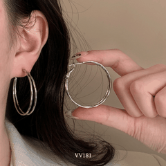 Bông tai dạng khoen tròn VV181