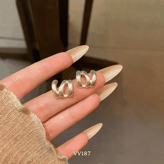 Bông tai chuôi bạc 925 VV177
