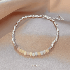 Vòng tay hạt đá nhiều màu VV189