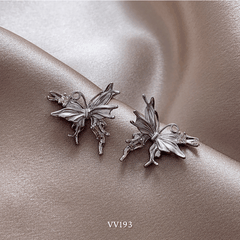 Bông tai hình bướm đơn giản VV193