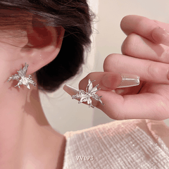 Bông tai hình bướm đơn giản VV193