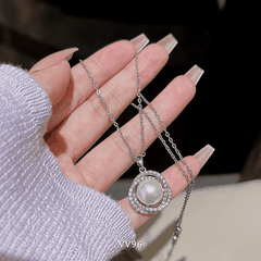 Dây chuyền hạt ngọc trai nhân tạo nữ tính thời trang Mely VV96