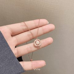 Dây chuyền hạt ngọc trai nhân tạo nữ tính thời trang Mely VV96