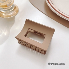 Kẹp tóc càng cua cở lớn hình quạt phong cách Hàn Quốc nhiều màu - Mely T18