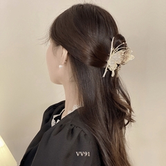 Kẹp tóc bướm đính đá cao cấp sang trọng thời trang Mely VV91
