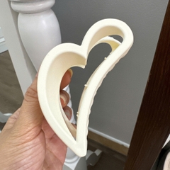 Kẹp tóc càng cua cở lớn hình quạt phong cách Hàn Quốc nhiều màu - Mely T18
