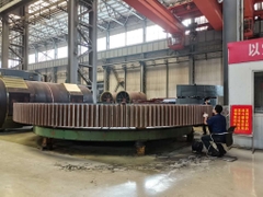 Cung cấp và lắp đặt vành răng cho dây chuyền 1, nhà máy xi măng Kiên Lương (Vicem Hà Tiên) 