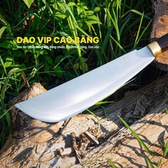 Dao yếm chặt gà thép trắng cao cấp - DYKMD DAO VIP CAO BẰNG