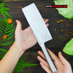 Dao thái thép trắng cao cấp cán sắt SDT09, hàng chuẩn chính hãng của DAO VIP - HTX DAO PHÚC SEN