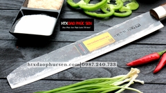Dao bổ dưa thép nhíp xe cán tự nhiên - GBD01C / DAO VIP - HTX DAO PHÚC SEN