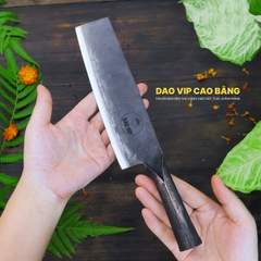 Dao thái sắc bén - Cán sắt - Thép nhíp ô tô - S01 DAO VIP CAO BẰNG