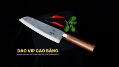 DAO THÁI KIỂU 01  N07DD cán gôc tự nhiên khâu đồng đỏ DAO VIP CAO BẰNG