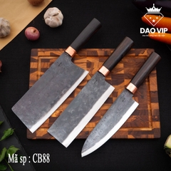 Bộ dao nhà bếp 3 món CB88 - Hàng chuẩn của DAO VIP CAO BẰNG