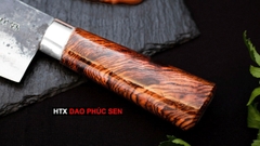 Dao Thái Thịt G02 Thép Nhíp Sắc Bén, Giữ Sắc Lâu, Dễ Mài Lại Hàng Chuẩn Dao Vip - HTX Dao Phúc Sen 