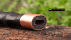 Cán dao gỗ mun cao cấp - XMDD ( tặng 1 chốt đồng đỏ )