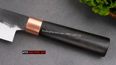 Dao lọc thịt thép nhíp xe cán gỗ mun CL10NMDD  / HTX DAO PHÚC SEN