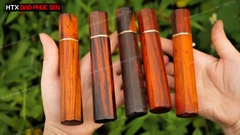 Cán dao Nhật bát giác gỗ trắc - CN10