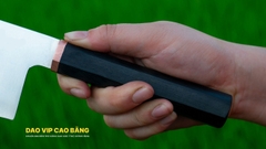 Dao thái thép trắng cao cấp CT10, an toàn, vệ sinh, HÀNG CHUẨN CỦA DAO VIP CAO BẰNG