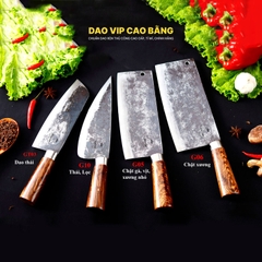 BỘ DAO BẾP CB09 cán cẩm DAO VIP CAO BẰNG