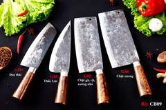 BỘ DAO BẾP CB09 cán cẩm DAO VIP CAO BẰNG