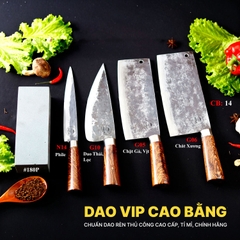 BỘ DAO BẾP CB14 cán cẩm DAO VIP CAO BẰNG