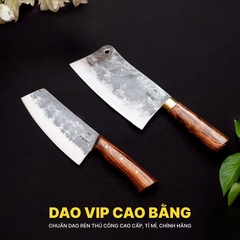 Bộ Dao CD06 Đa Năng - Chặt - Thái - Lọc Hàng Chuẩn DAO VIP CAO BẰNG