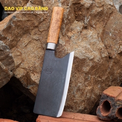 Dao xây thép nhíp rèn thủ công bền đẹp đầm tay DXN