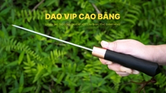 Dao chặt gà thép trắng cao cấp CG04, hàng chuẩn của DAO VIP CAO BẰNG