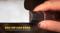 Dao thái lọc thép trắng DNK01 kháng gỉ tốt, HÀNG CHUẨN CỦA DAO VIP CAO BẰNG